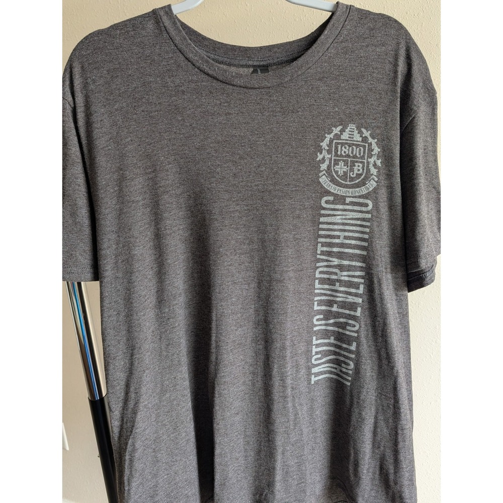 District 1800 Tequila Taste Is Everything Graphic T-Shirt Charcoal Grey XL Mens